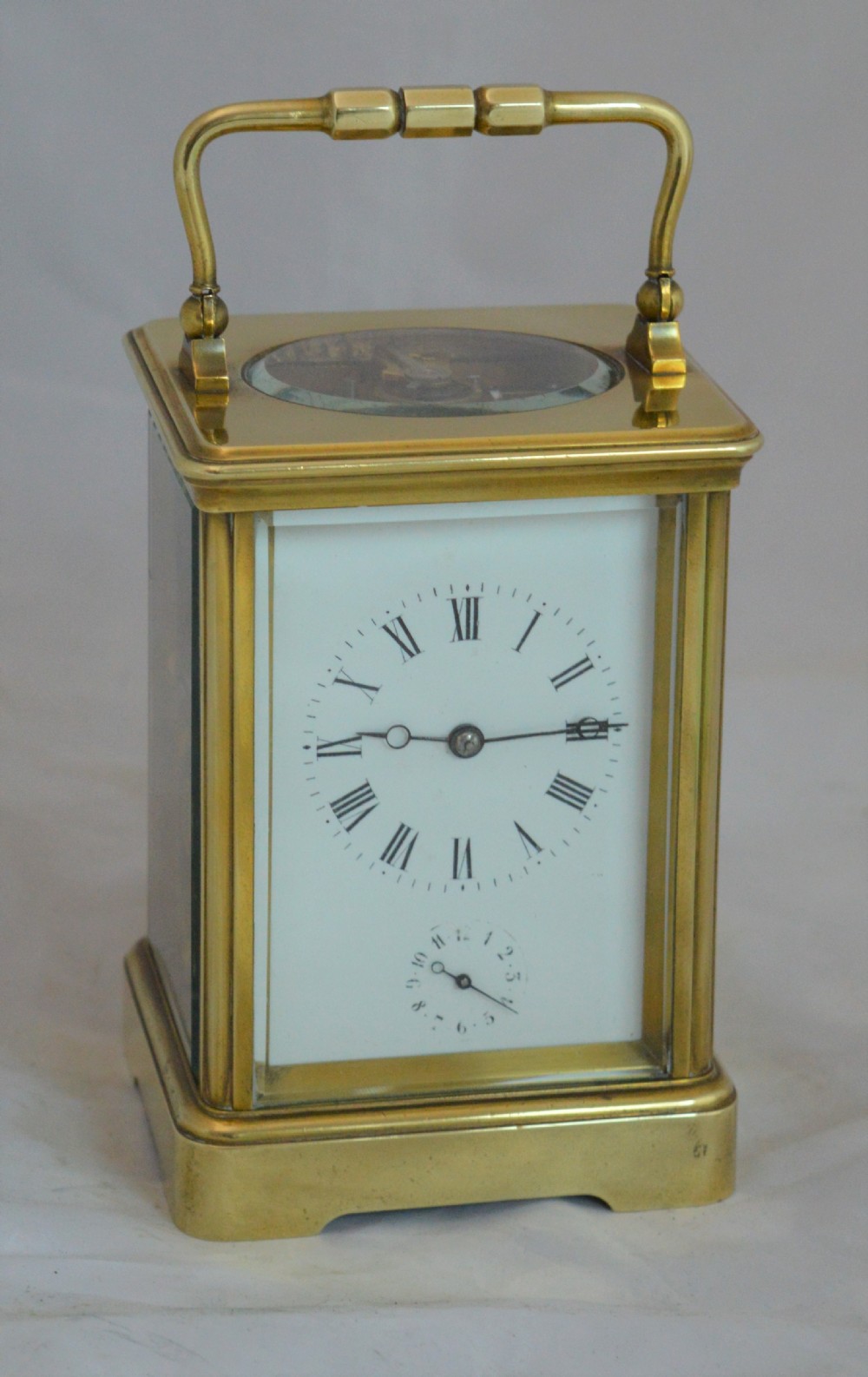 Striking and Alarm Carriage Clock