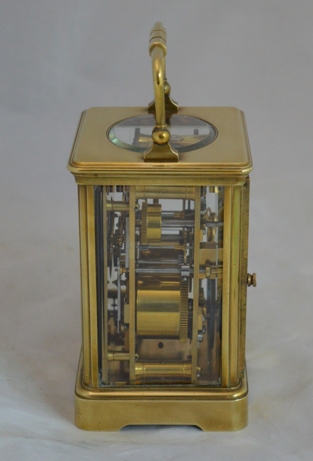 Striking and Alarm Carriage Clock View IV