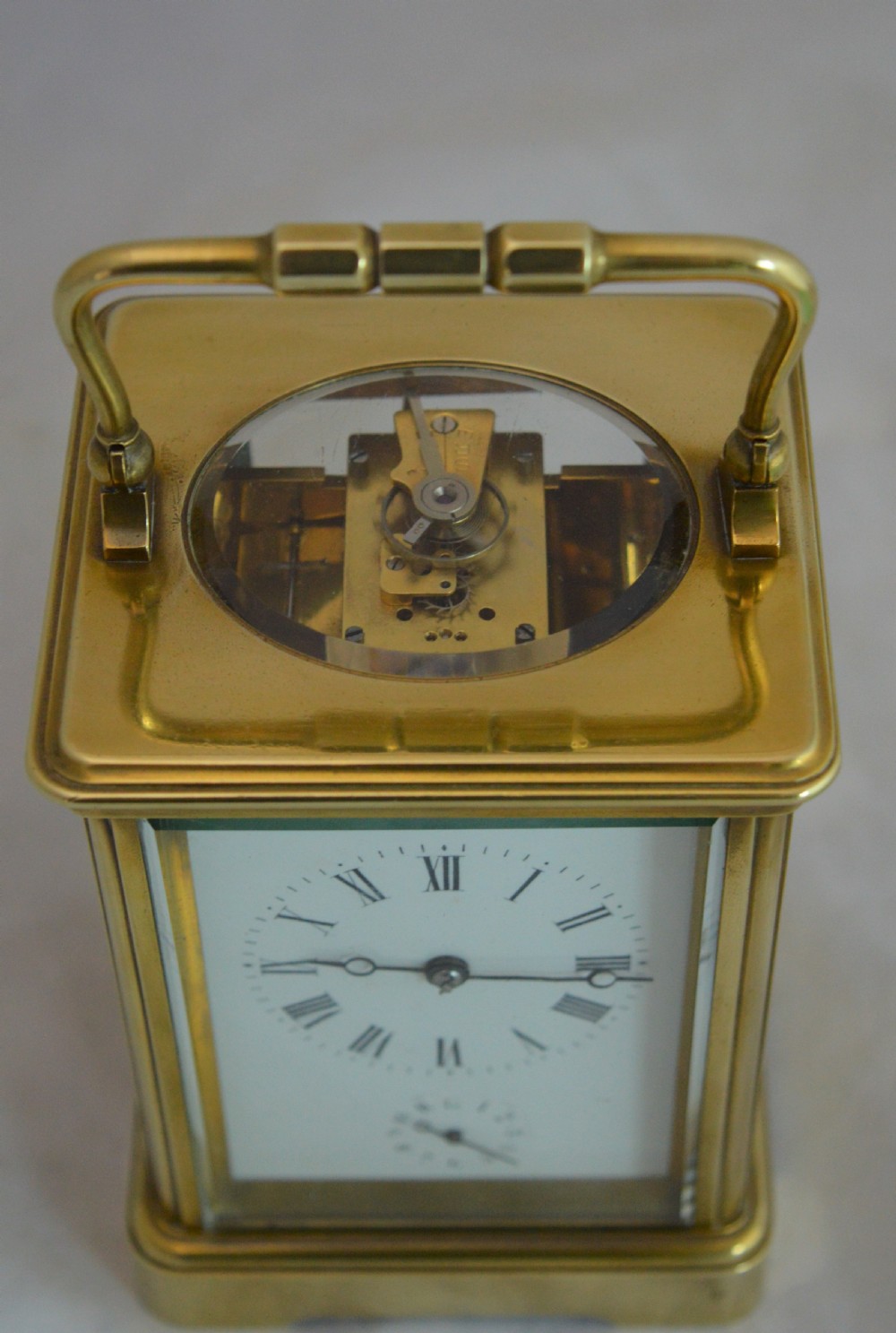Striking and Alarm Carriage Clock View V