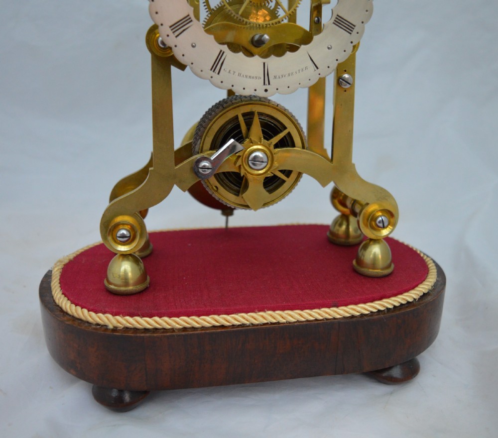 Hammond of Manchester Skeleton Clock View III