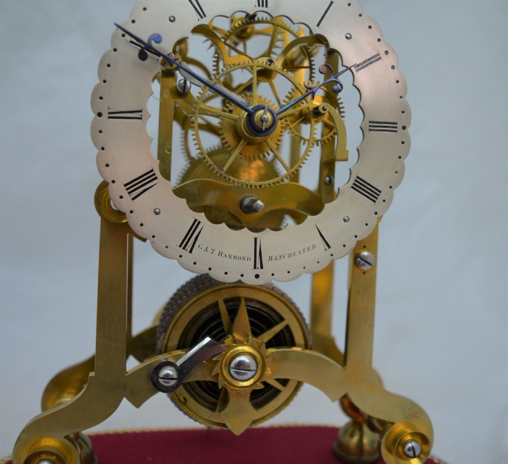 Hammond of Manchester Skeleton Clock View IV