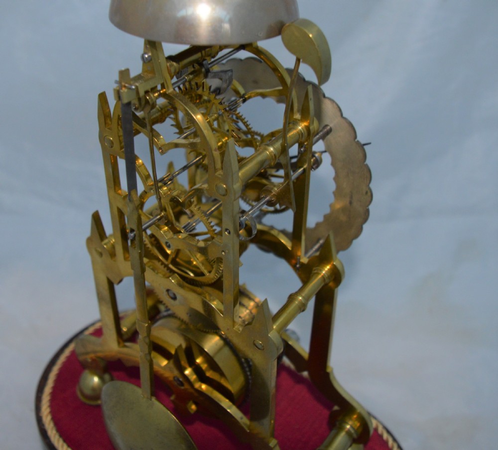 Hammond of Manchester Skeleton Clock View V