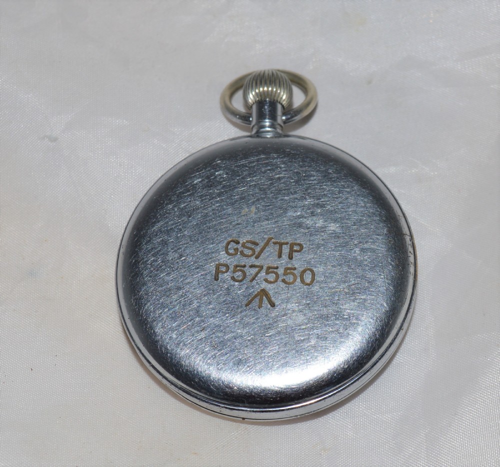 Helevitia WW2 Period Military Issue Pocket Watch View II