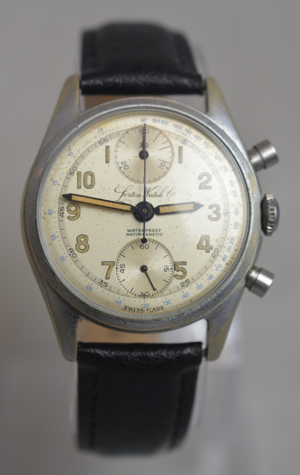 1950s Lorton Watch Co Chronograph