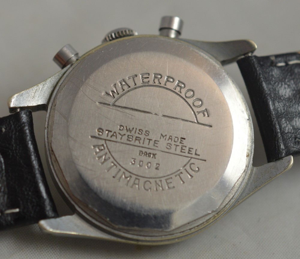 1950s Lorton Watch Co Chronograph View III