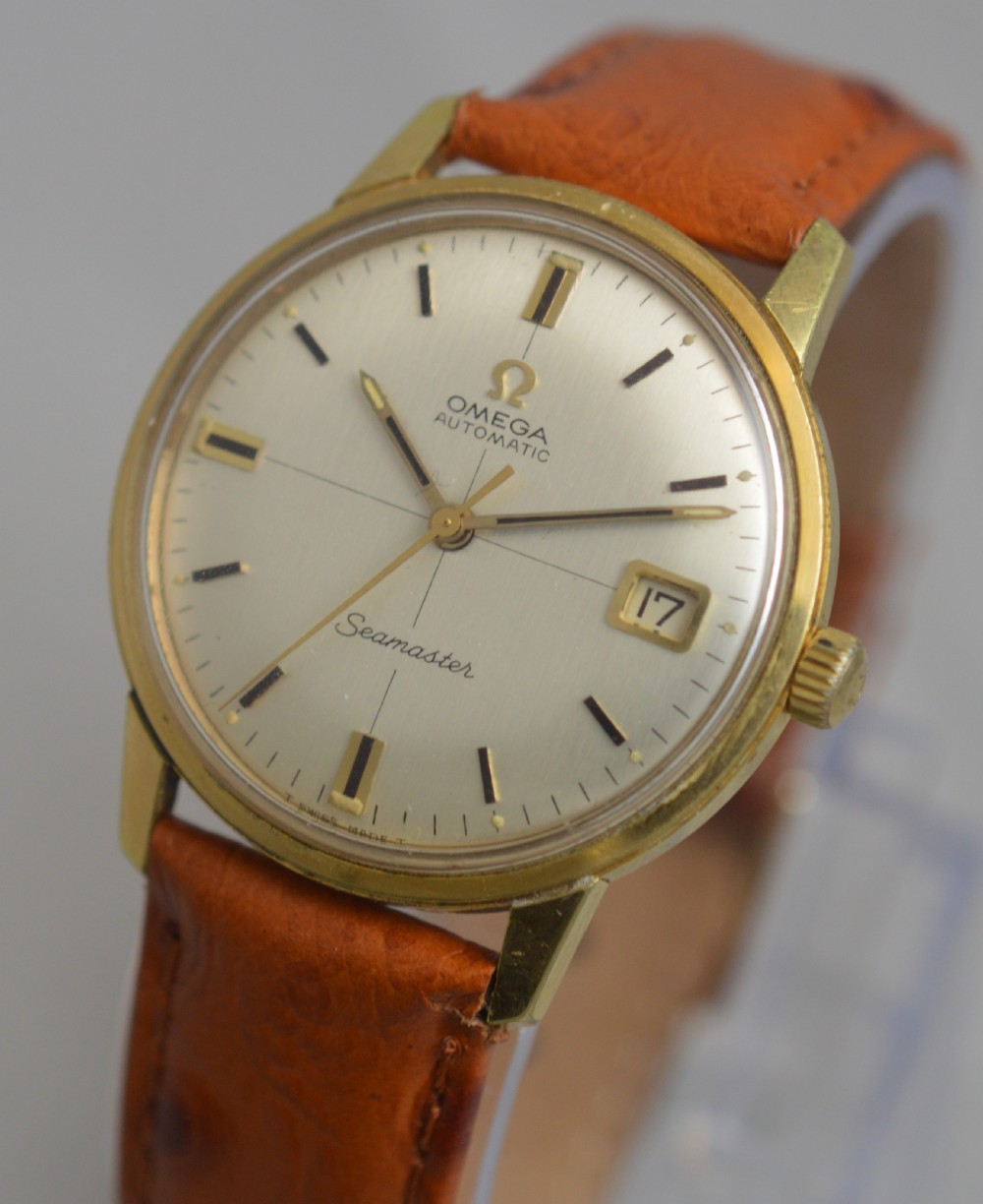 1968 Omega Seamaster Automatic Wristwatch with box View III