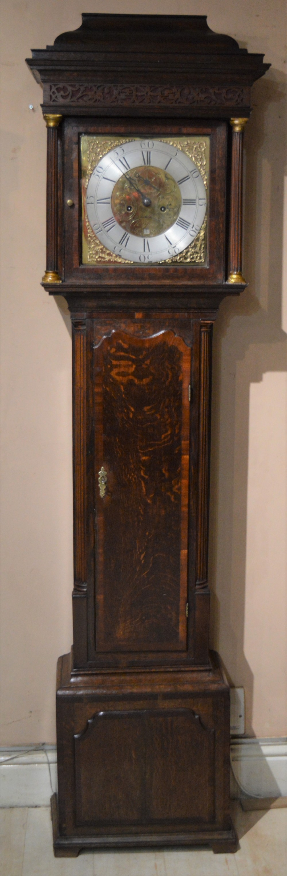 James Green of Nantwich Georgian Longcase Grandfather Clock