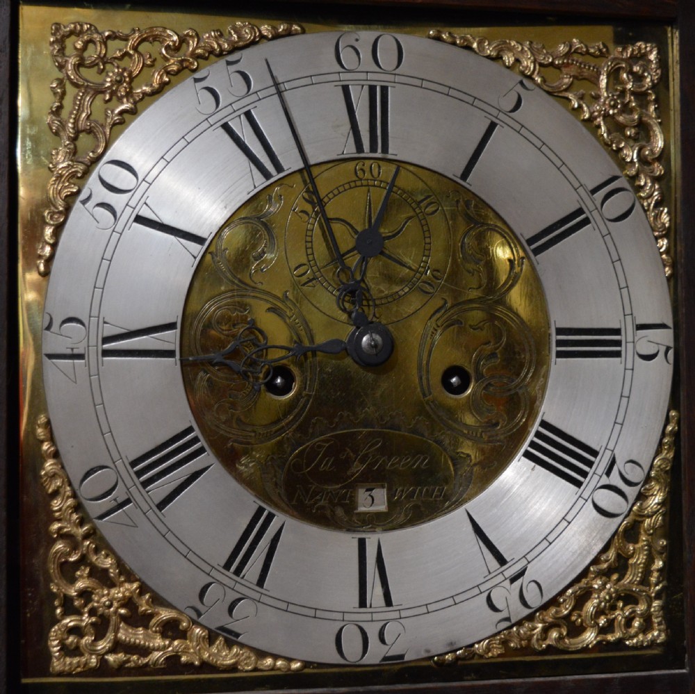 James Green of Nantwich Georgian Longcase Grandfather Clock View II