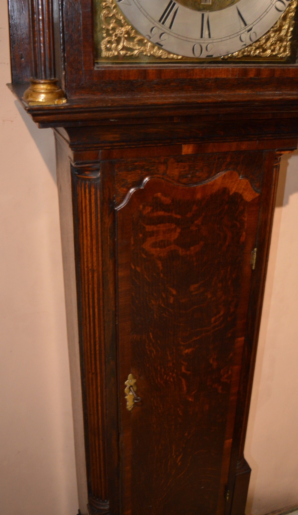 James Green of Nantwich Georgian Longcase Grandfather Clock View V