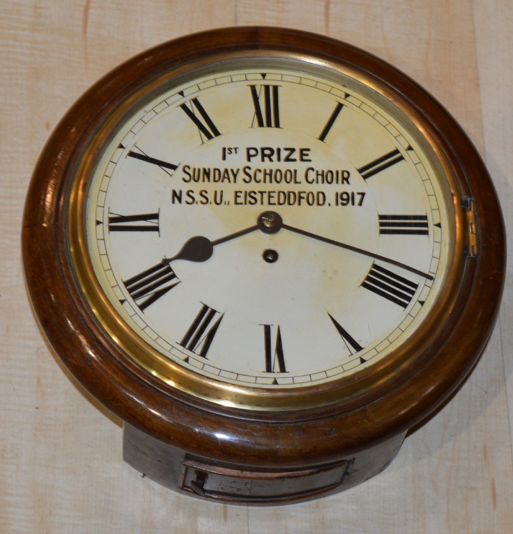 Sunday School Choir Eisteddfod 1917 Wall Clock