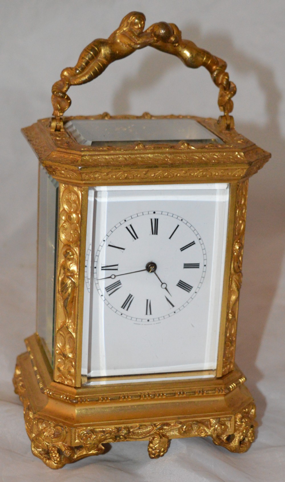 Bolvillier of Paris Early Rococo Carriage Clock