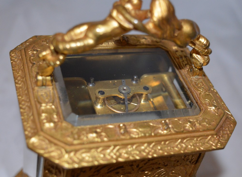 Bolvillier of Paris Early Rococo Carriage Clock View IV