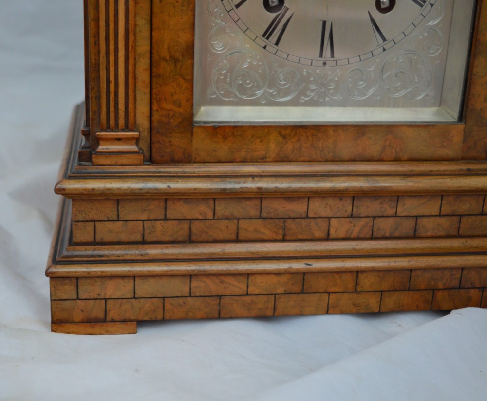 Walnut Bracket/Mantel Clock, Ting Tang quarter Striking View IV