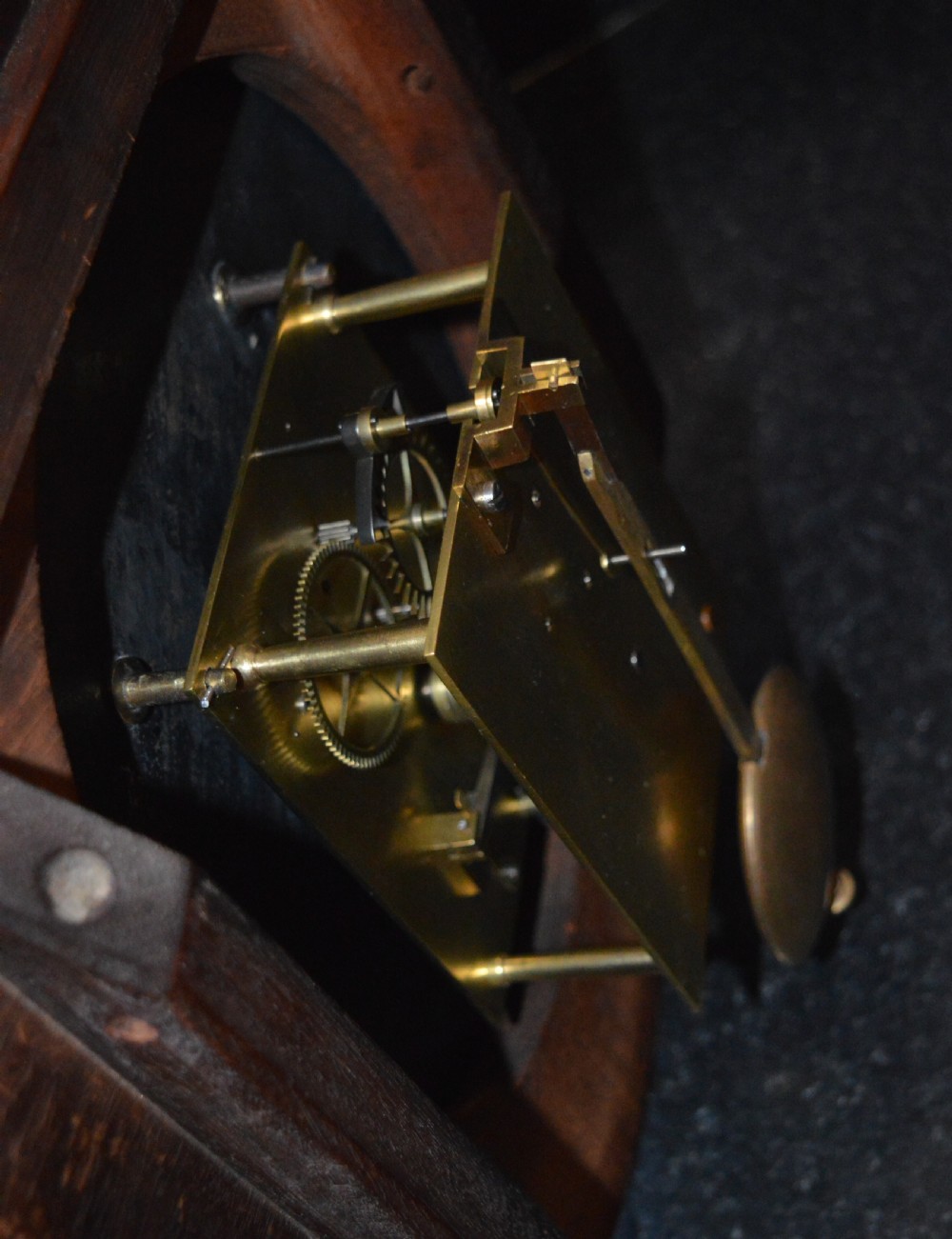 Samuel James, Stevenage Fusee Dial Wall Clock View III