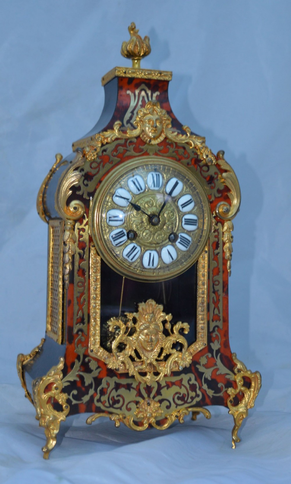 French Boulle Mantel Clock