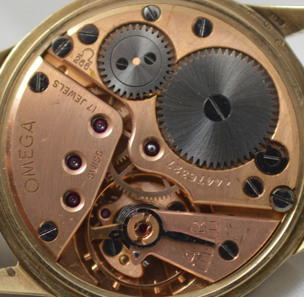 1954 Omega Geneve 9K Gold Wristwatch View V