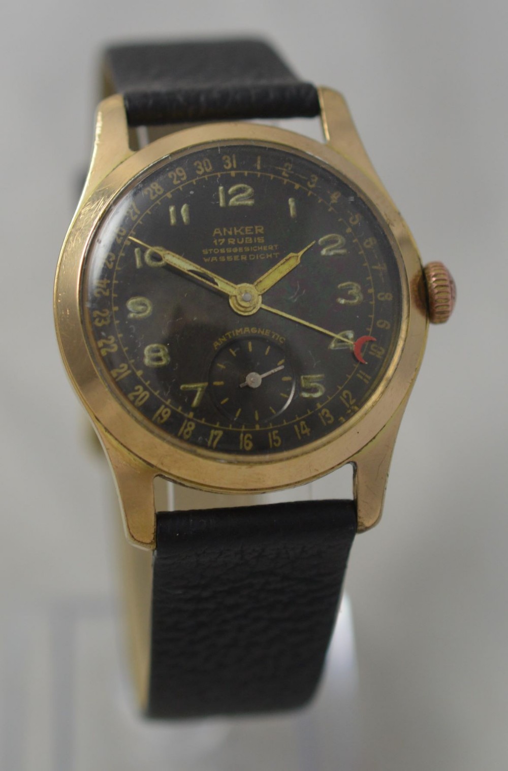 1950s Anker Calendar Wristwatch
