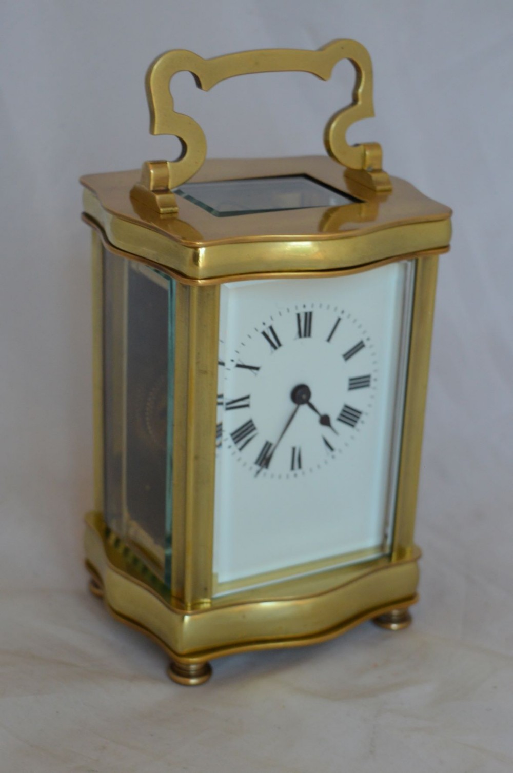 A French Douchine Cased Carriage Clock