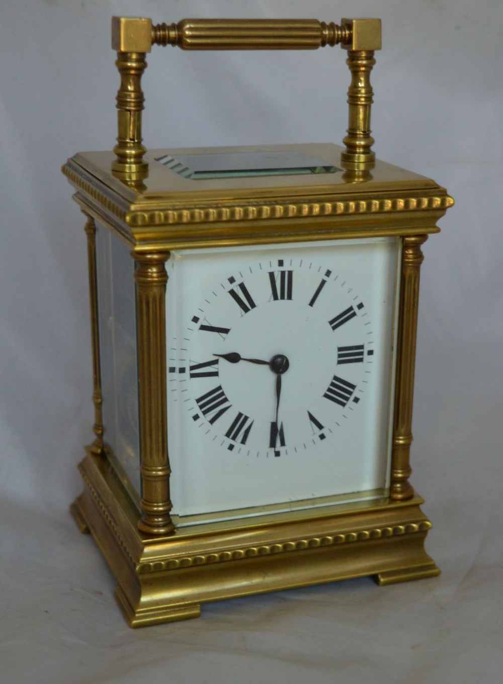 An Edwardian Striking Carriage Clock