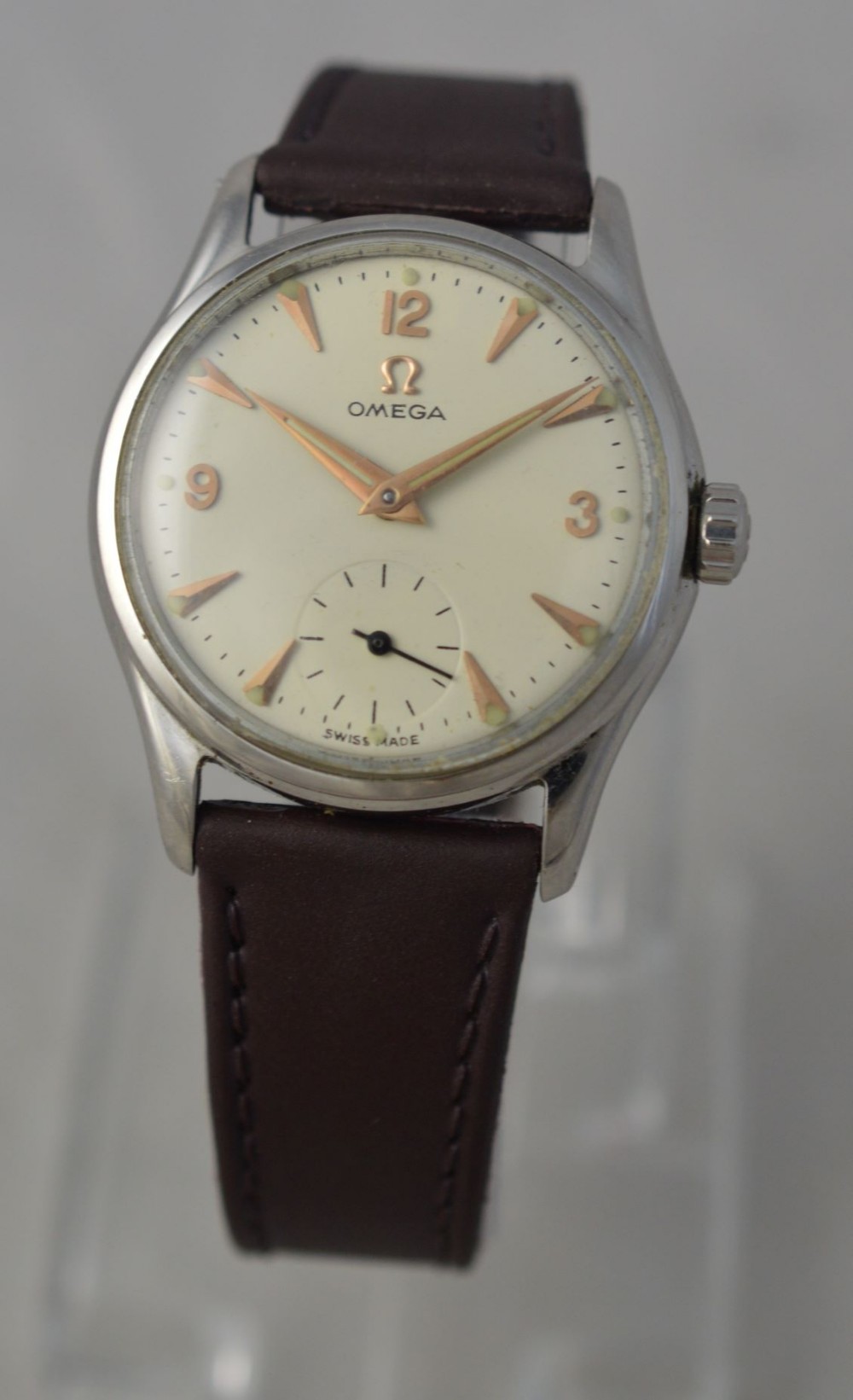 1952 Omega Steel Wristwatch