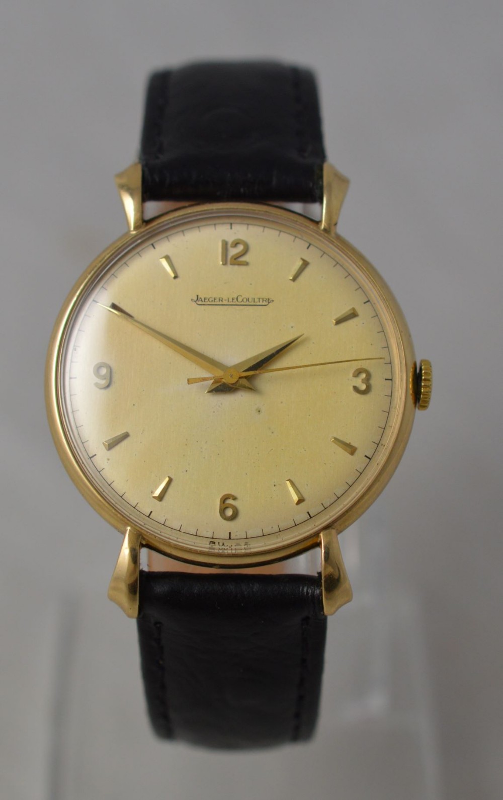 1963 Jaeger Le-Coultre 9K Gold Wristwatch