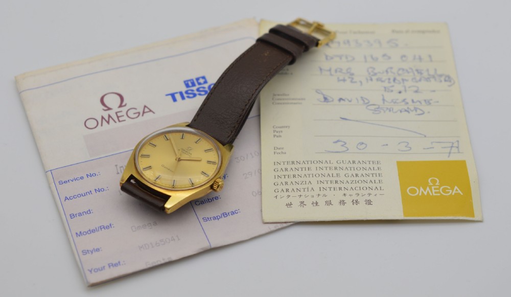 1971 Omega Geneve Wristwatch with Paperwork View IV