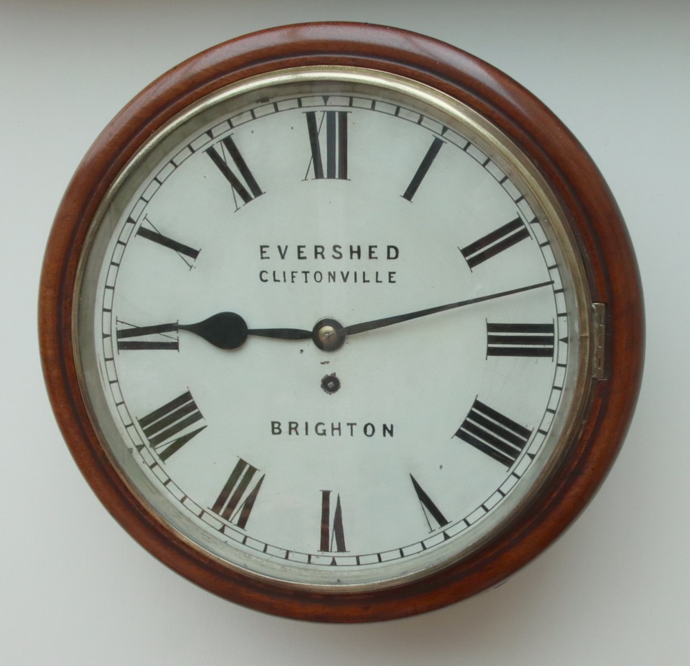 Evershed, Brighton Fusee Dial Wall Clock