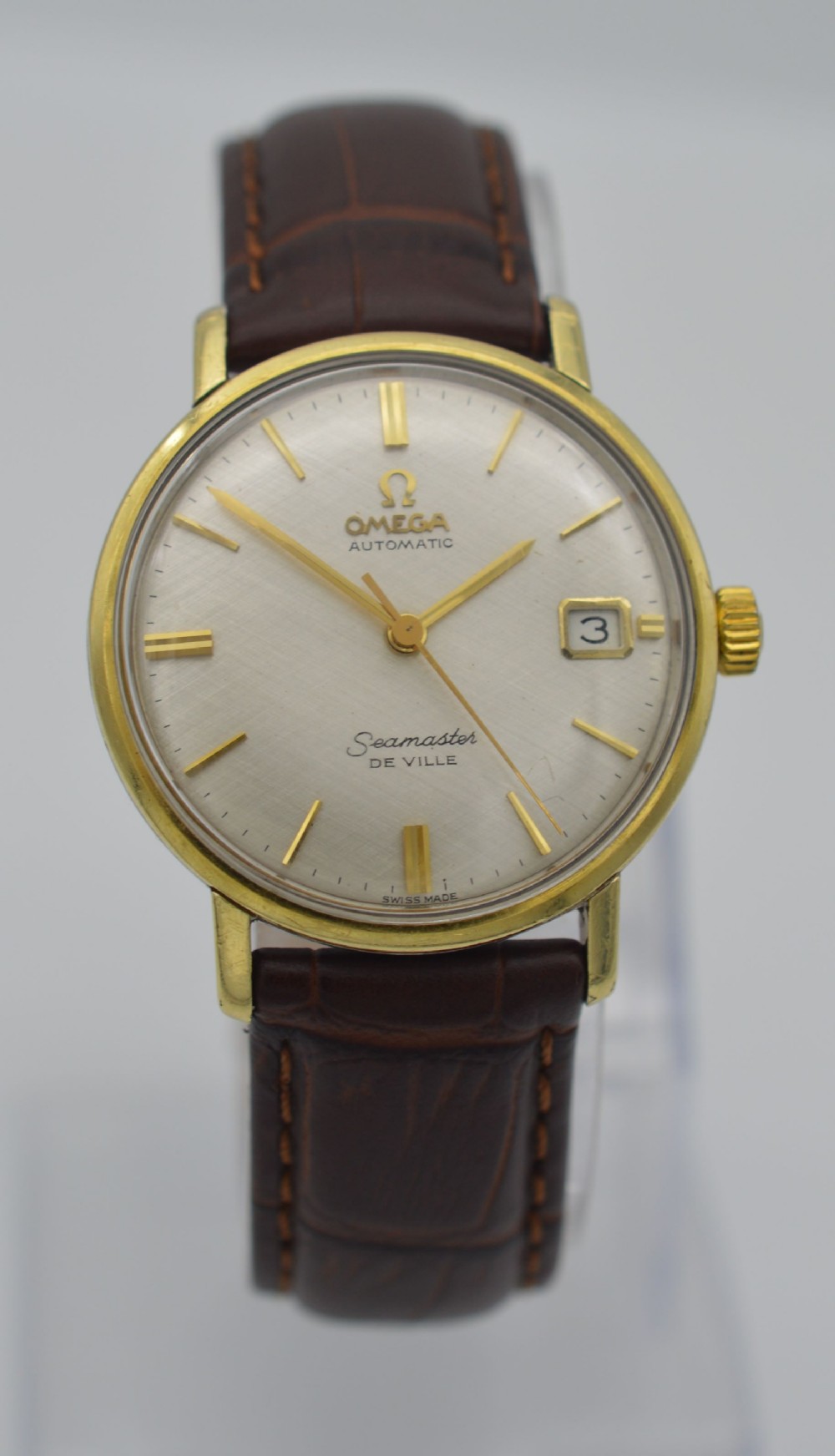 1966 Omega Seamaster De Ville with Linen Dial
