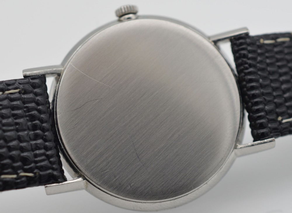 1969 Omega Geneve Blue Dial Wristwatch View VI