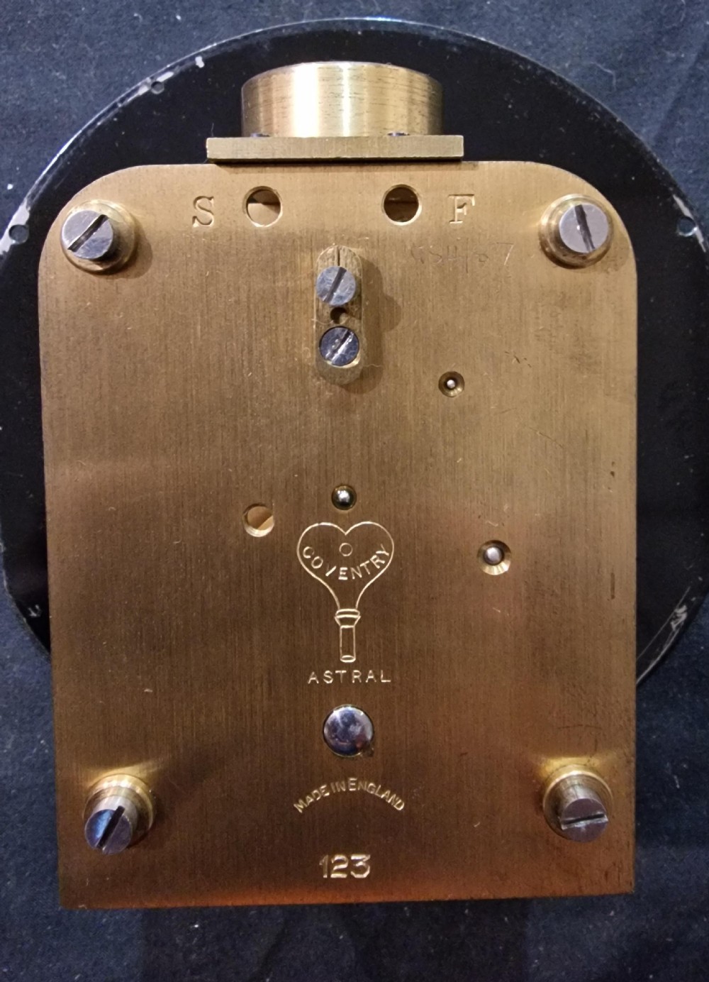 A Smiths Astral Ships Clock View II