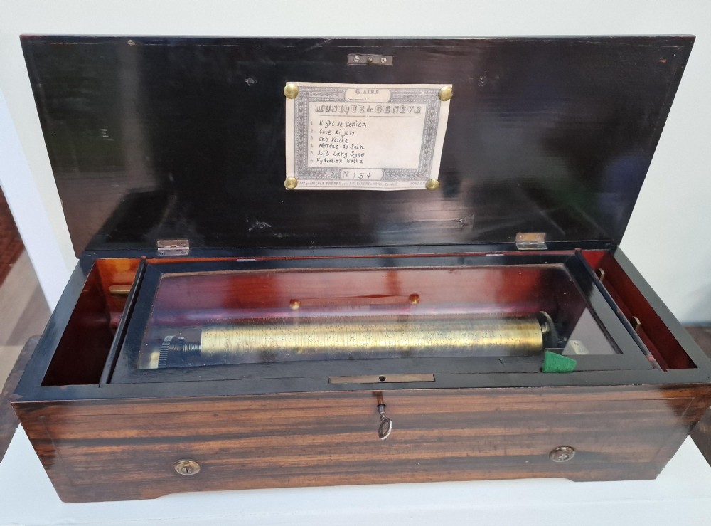 A Swiss 6 Tunes Musical Box View IV