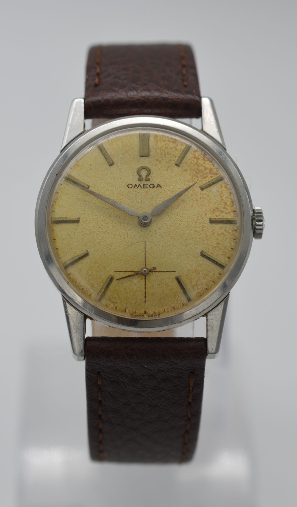 1962 Omega Stainless Steel Wristwatch