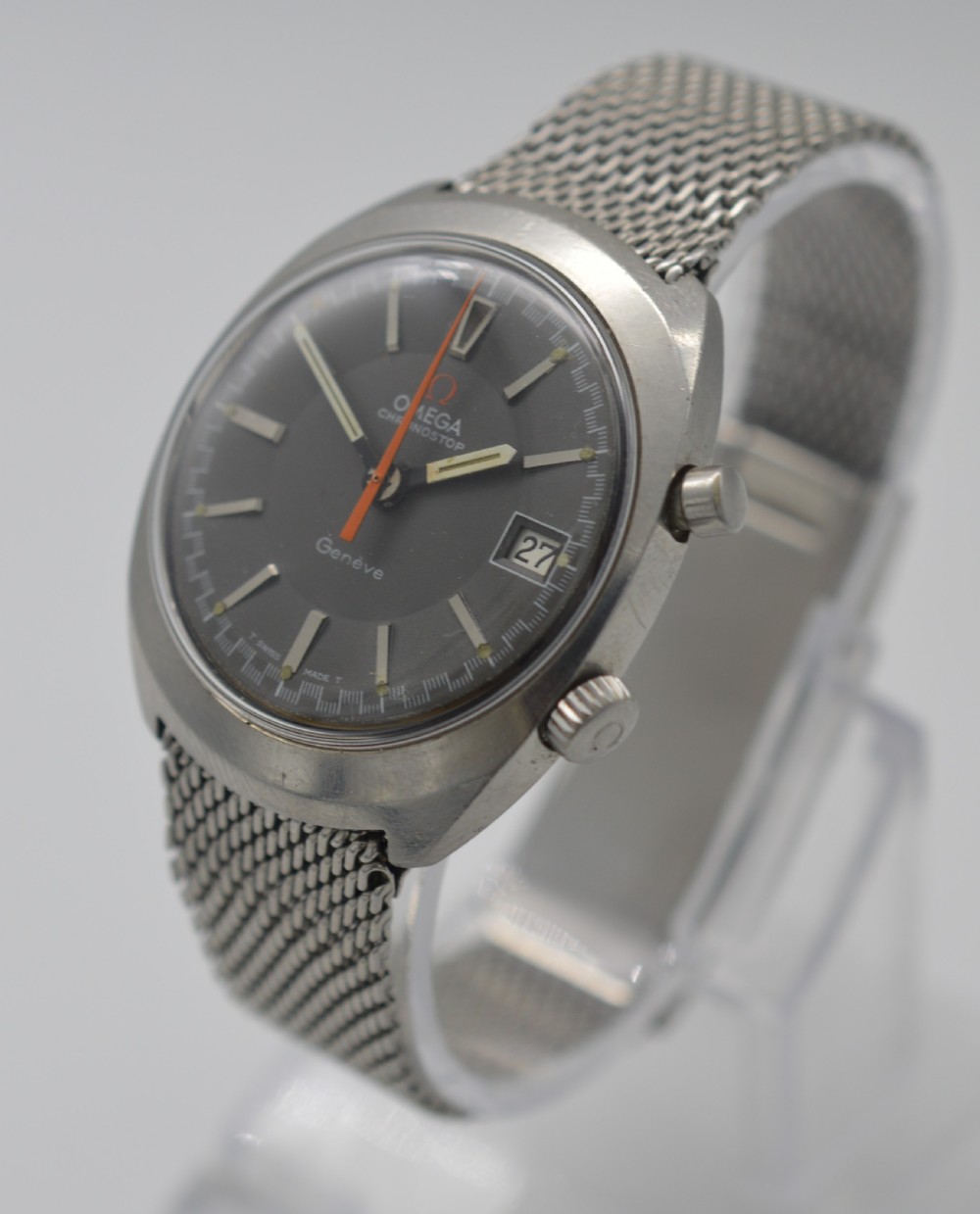 1969 Omega Chronostop with Box and Paperwork View II