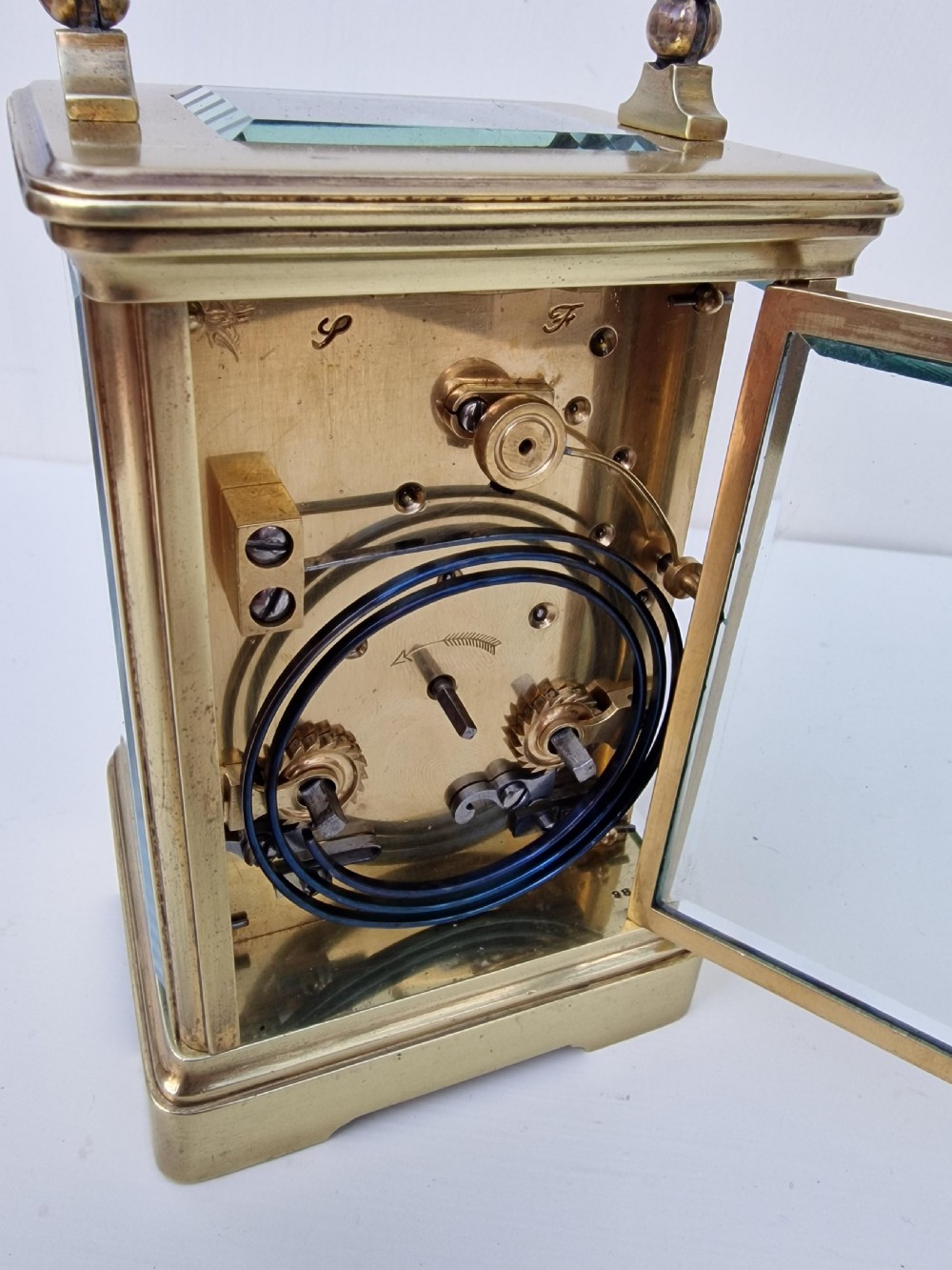 A Striking Carriage Clock & Original Box View VII