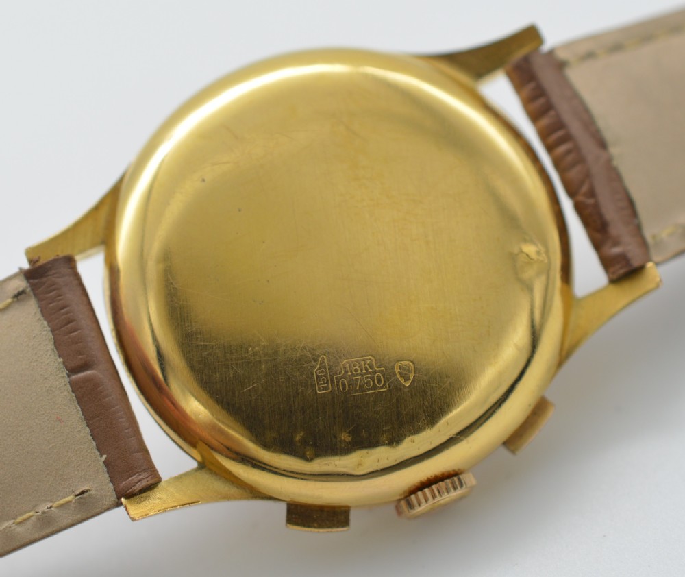 Oversized Scopas Chronograph 18K Gold View IV