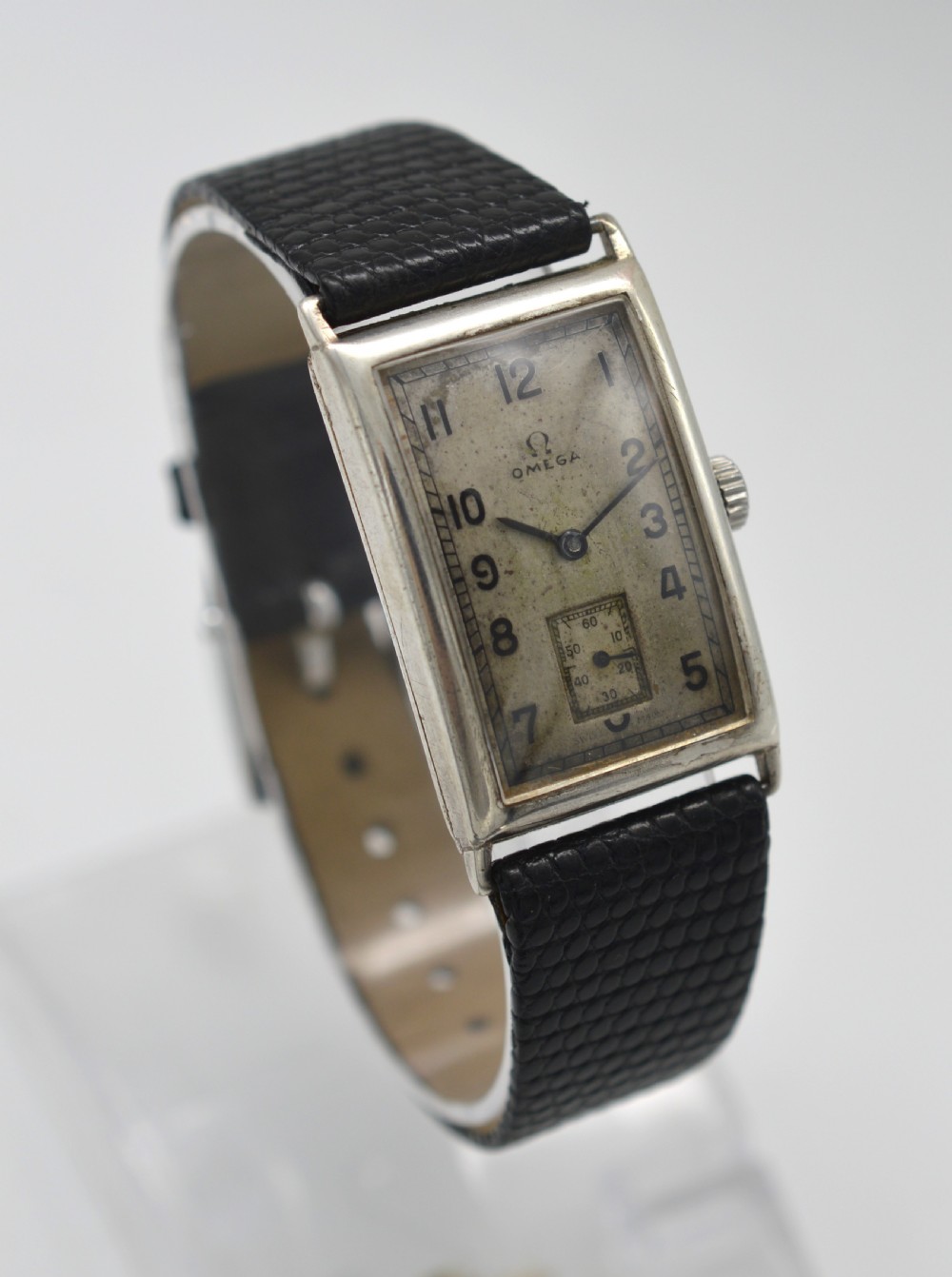 1939 Omega 'Tank' Style T17 Wristwatch View III