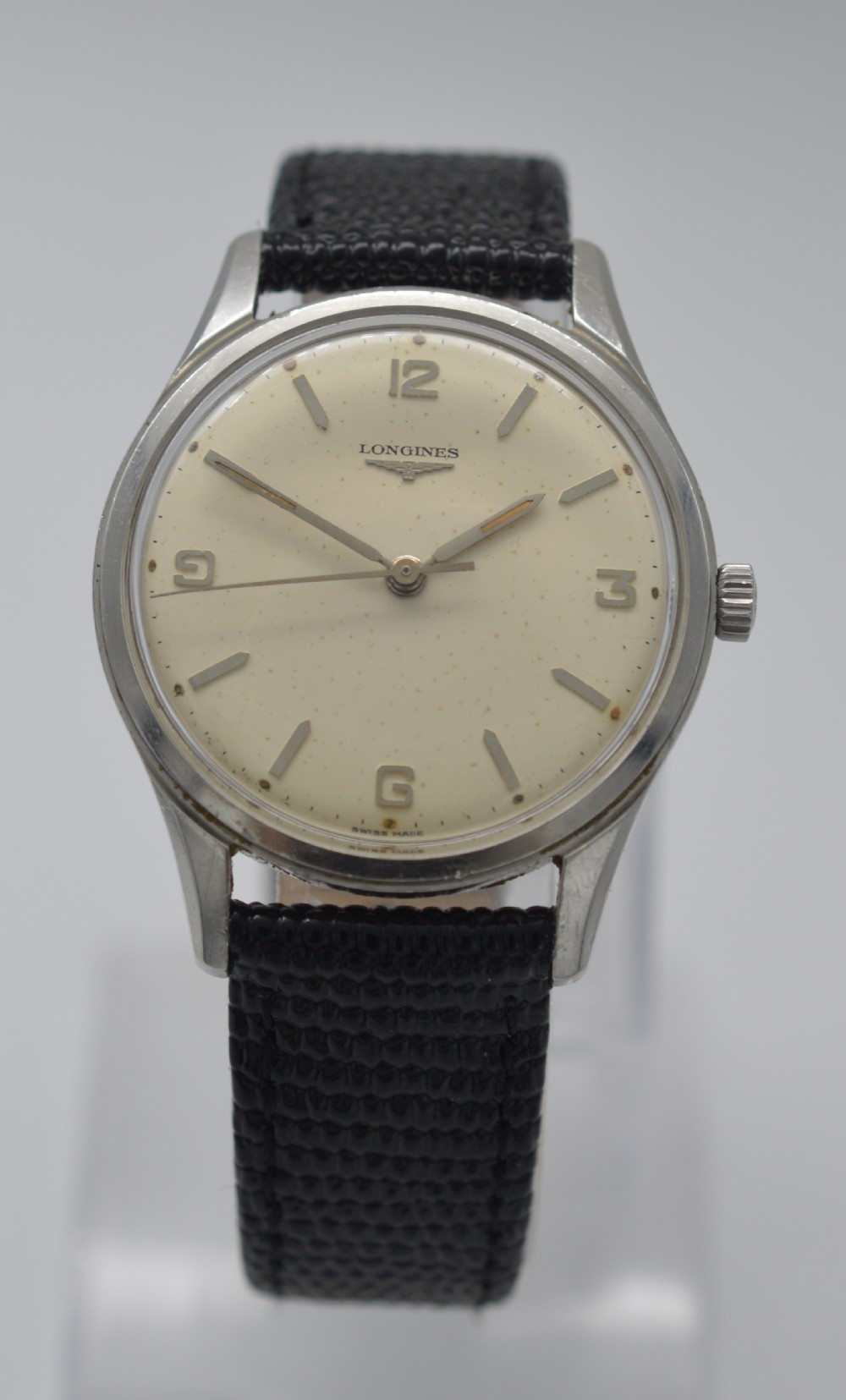 1958 Longines Stainless Steel Wristwatch