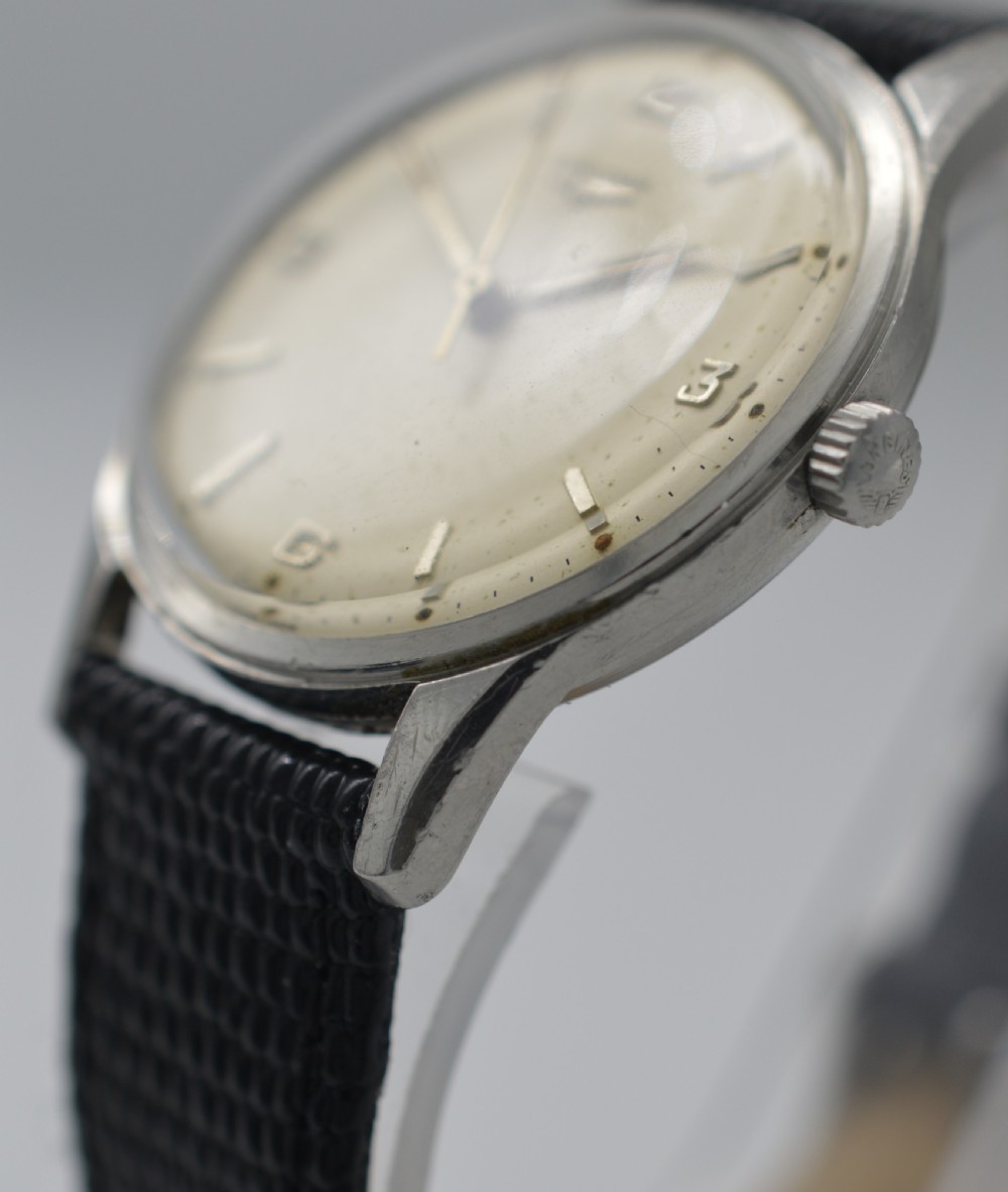 1958 Longines Stainless Steel Wristwatch View IV