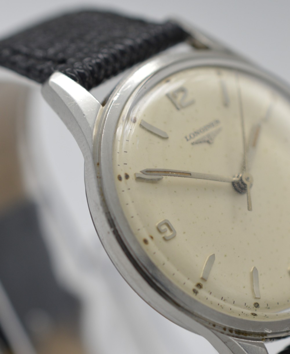 1958 Longines Stainless Steel Wristwatch View VI