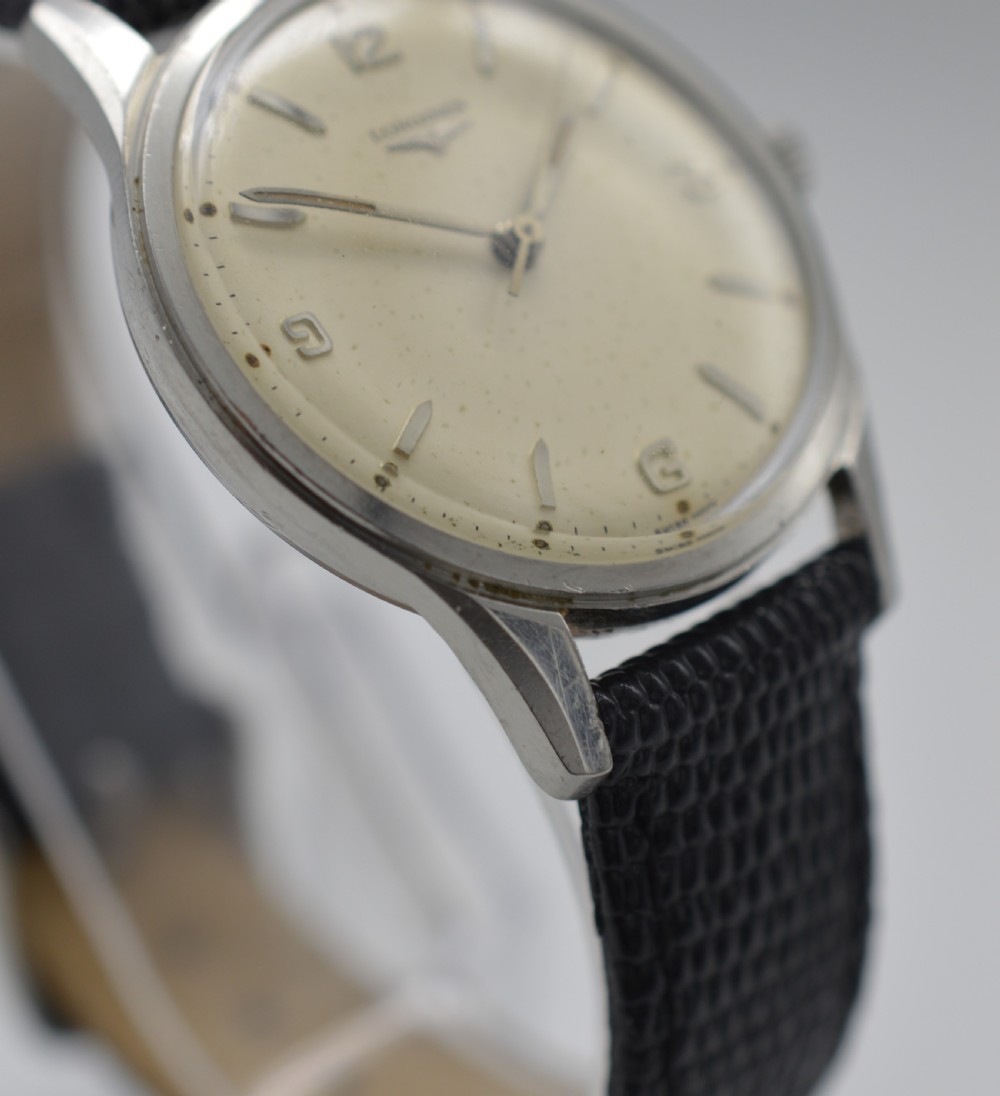 1958 Longines Stainless Steel Wristwatch View VII