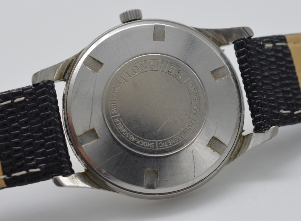 1958 Longines Stainless Steel Wristwatch View VIII