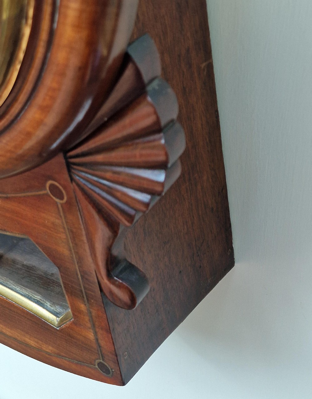 Thomas Church, London Fusee Dial Wall Clock View III
