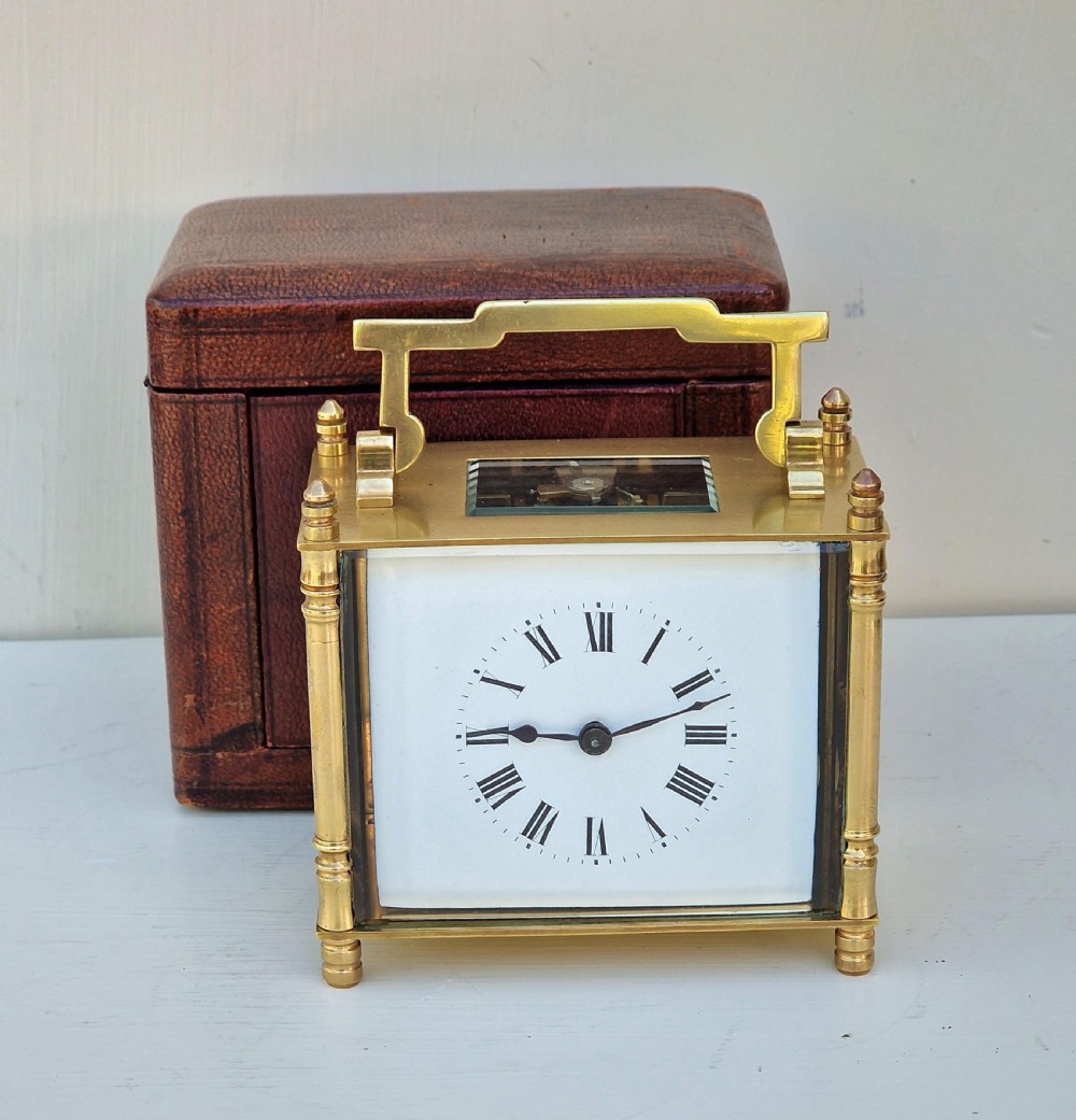 An Edwardian Carriage Clock & Box