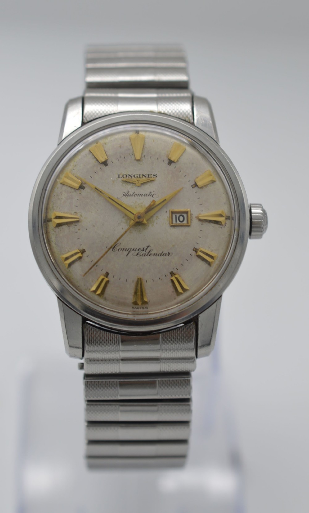 1957 Longines Conquest Calendar with Original Strap