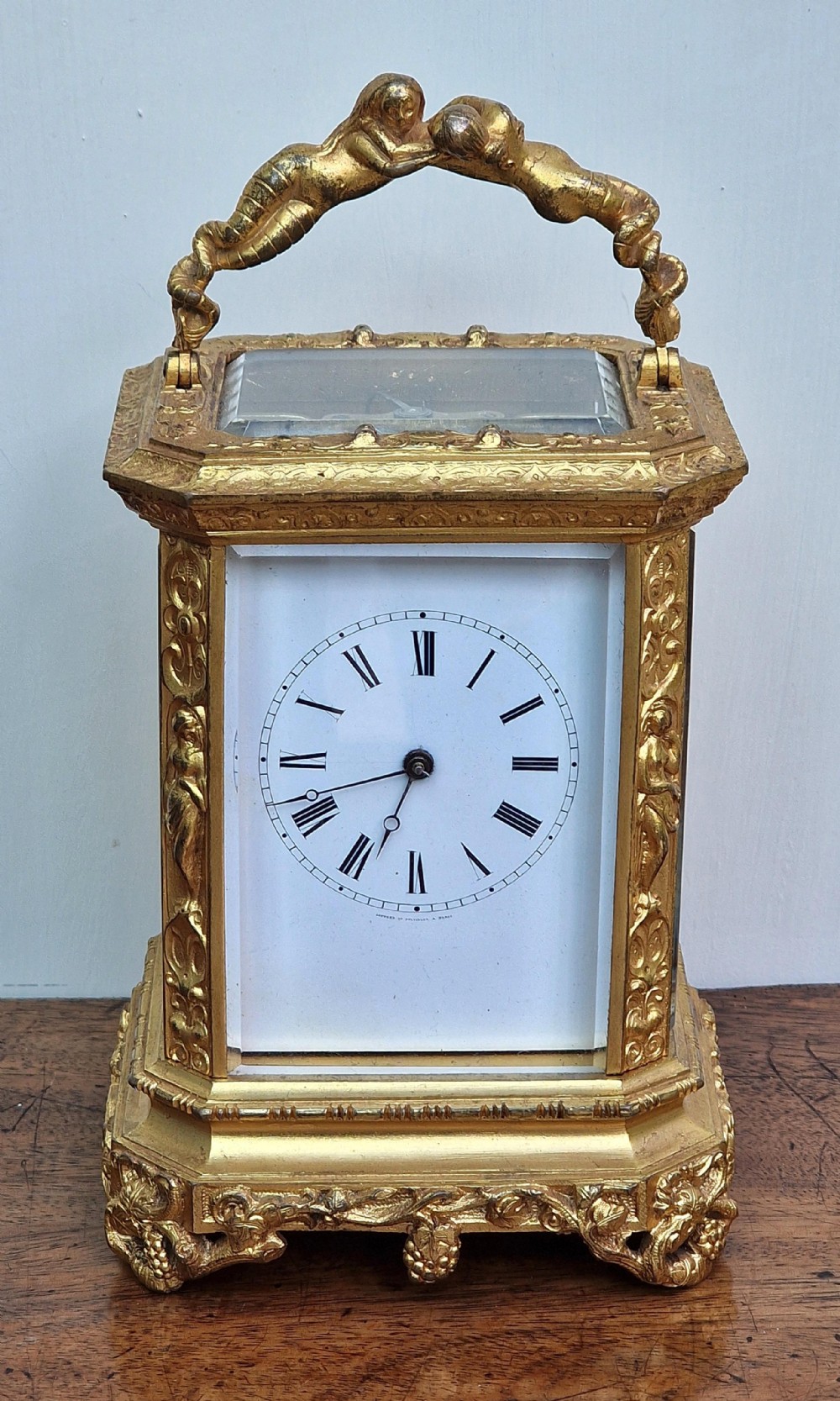 Bolvillier of Paris, Early Rococo Carriage Clock