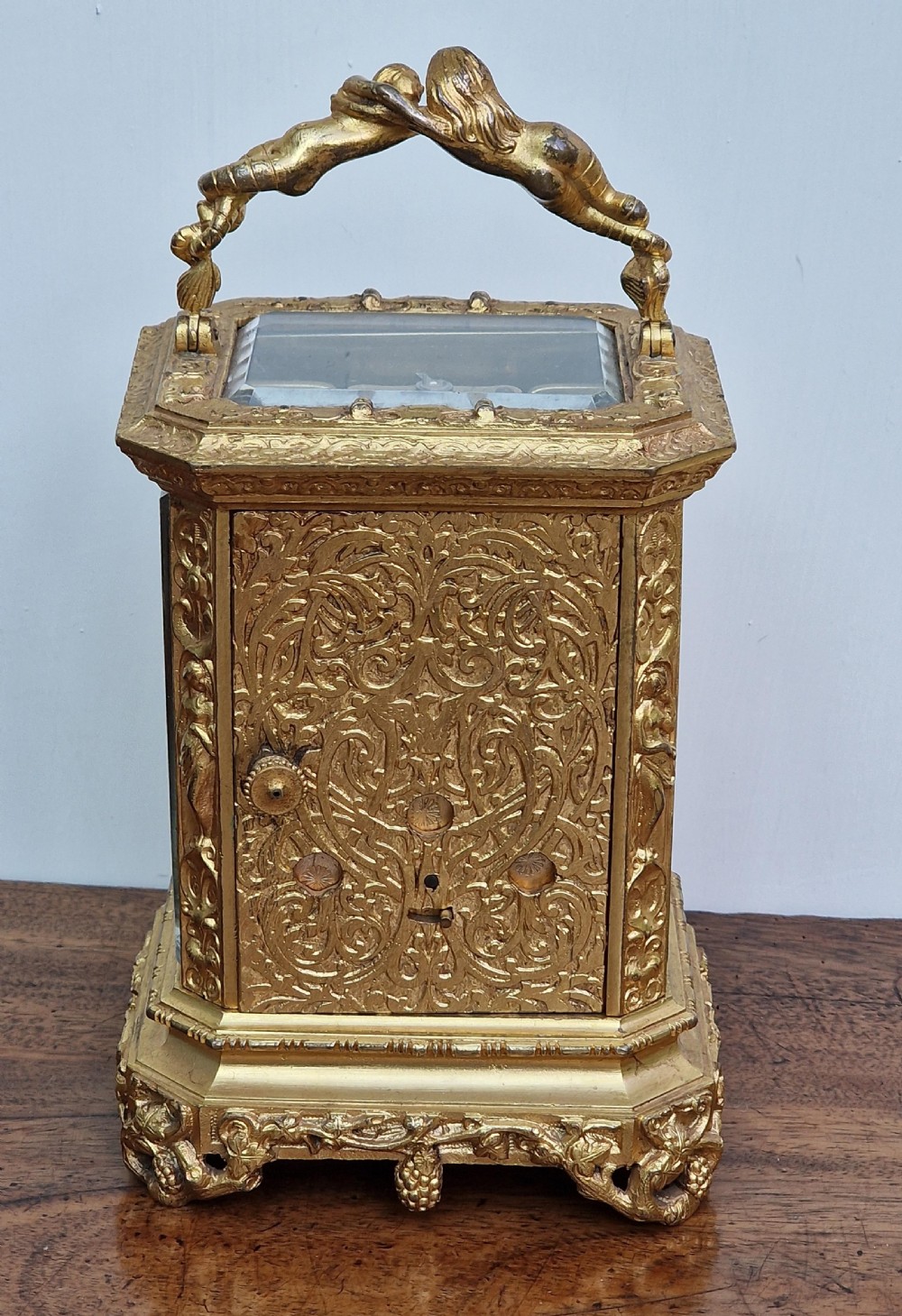 Bolvillier of Paris, Early Rococo Carriage Clock View II