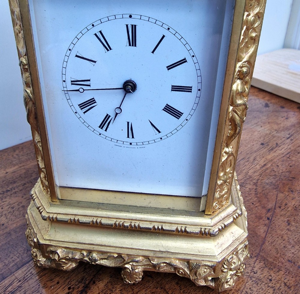 Bolvillier of Paris, Early Rococo Carriage Clock View III