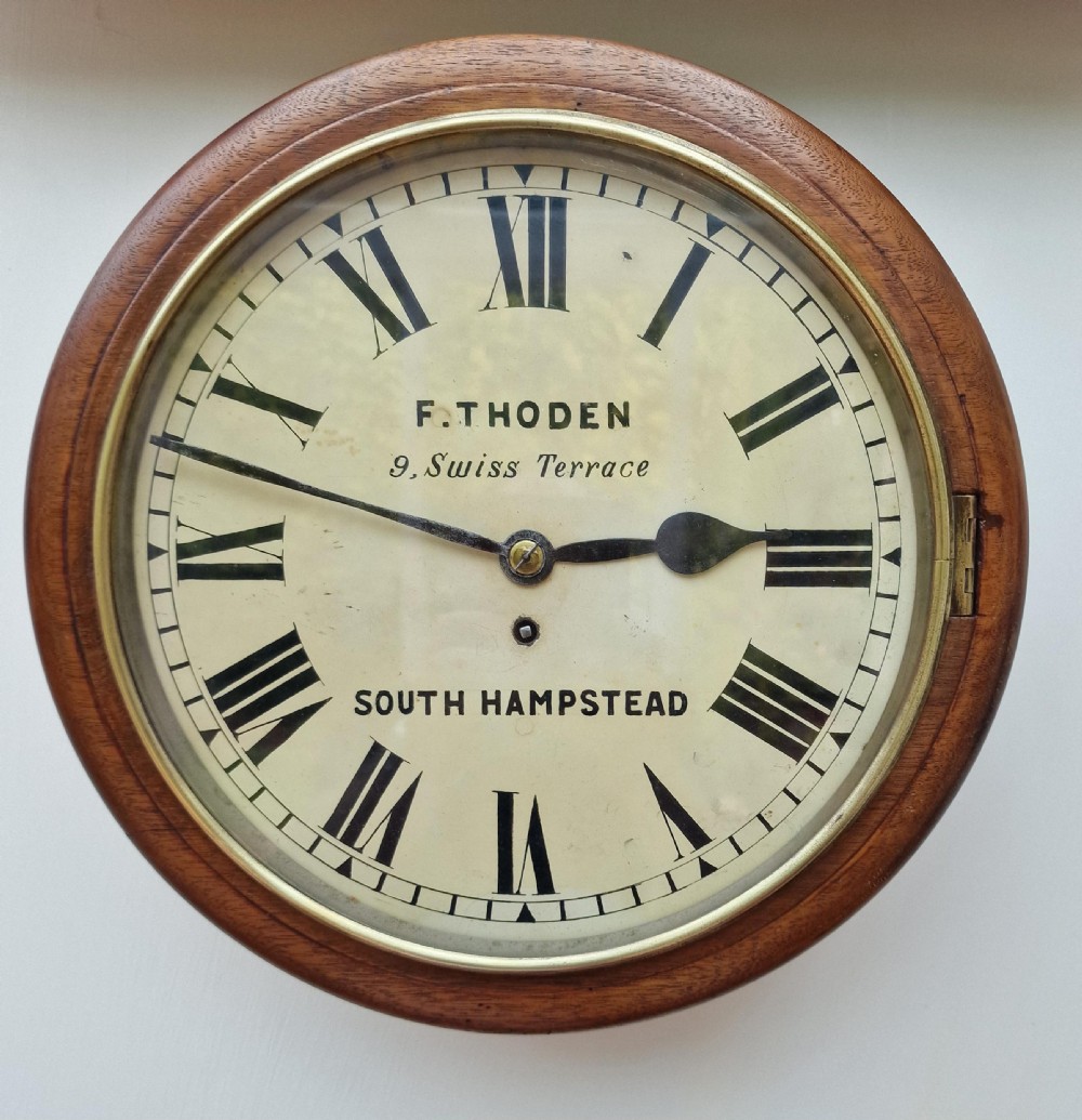 Thoden, South Hampstead Fusee Dial Wall Clock