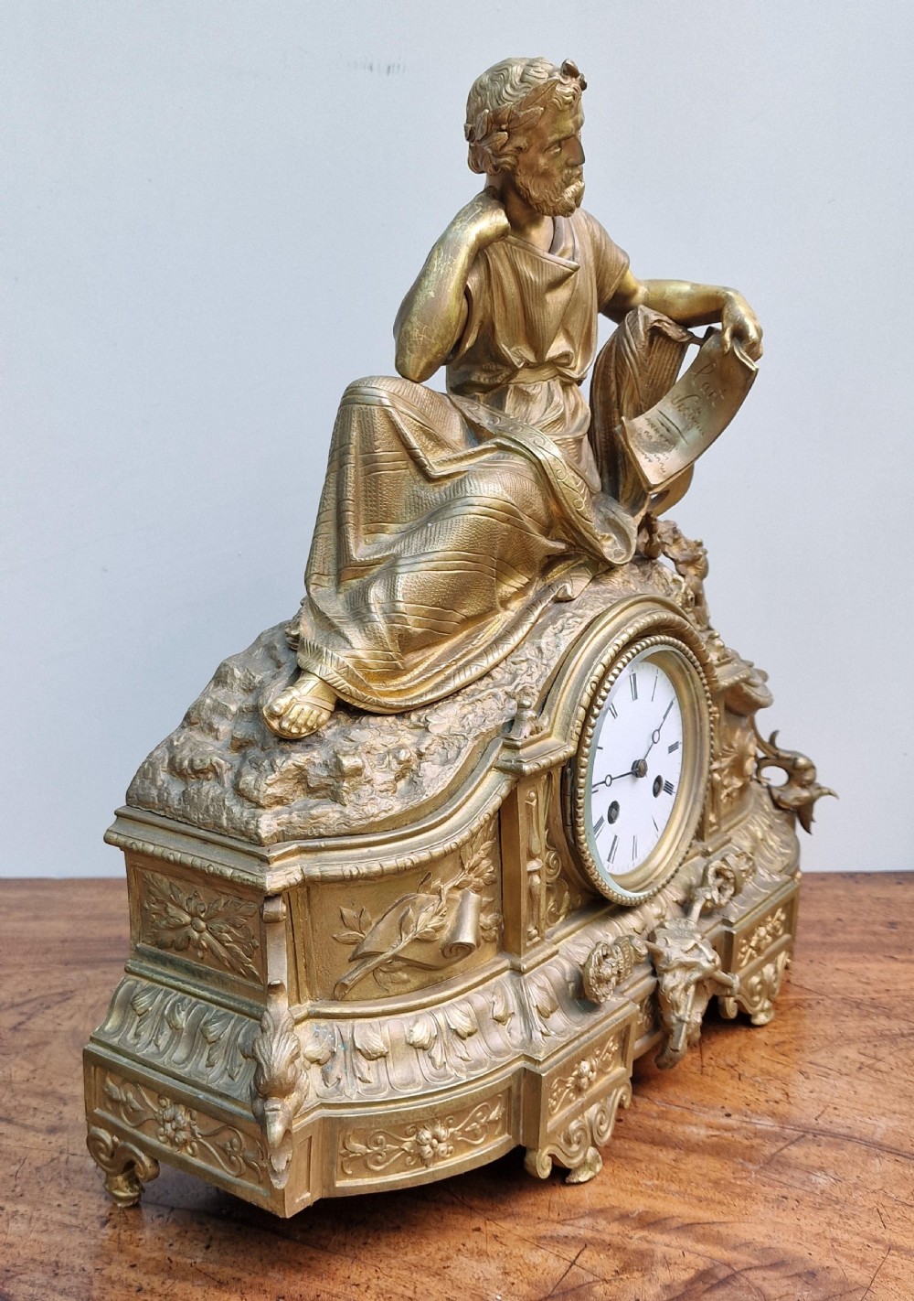 A French Gilt Mantel Clock View IV