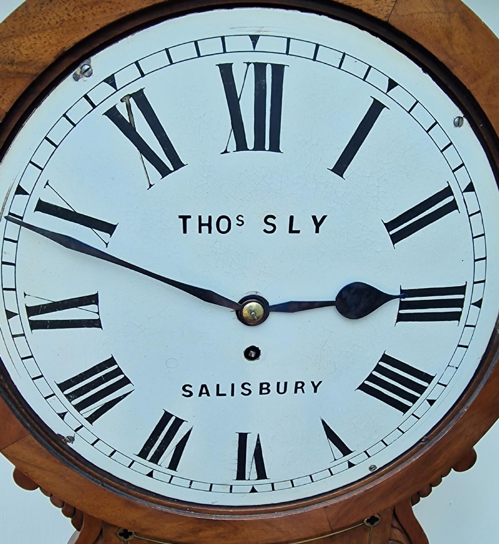 Thomas Sly, Salisbury Fusee Wall Clock View III